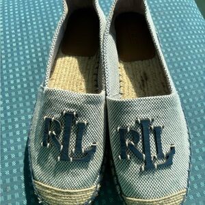 Lauren Ralph Lauren Light Blue Espadrilles
